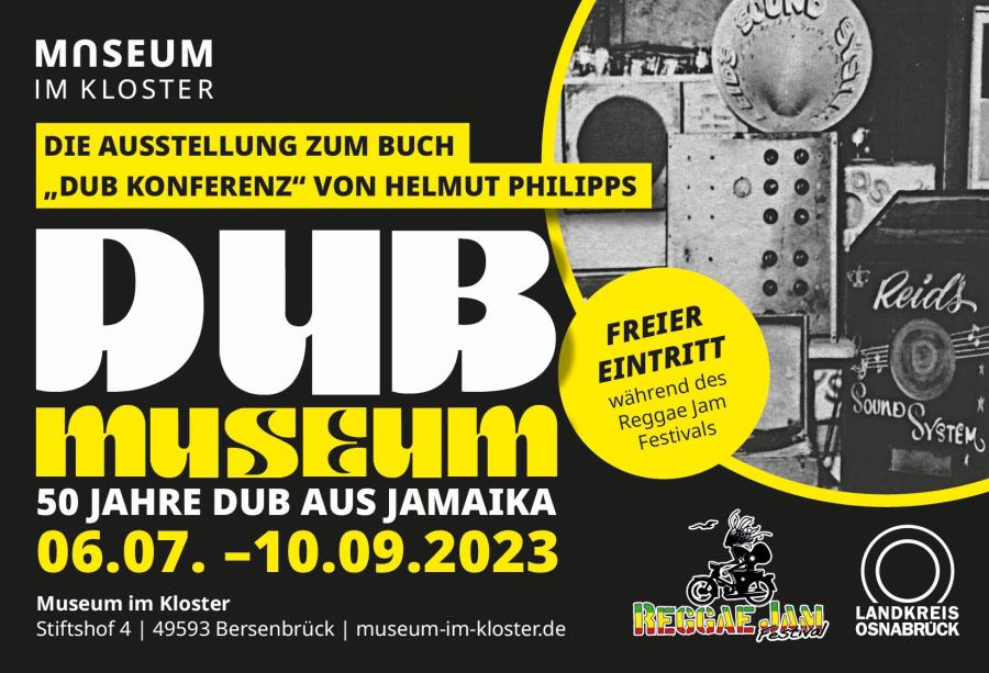 Sonderausstellung "Dub Museum - 50 Jahre Dub aus Jamaika" 6.7. - 10.9.2023