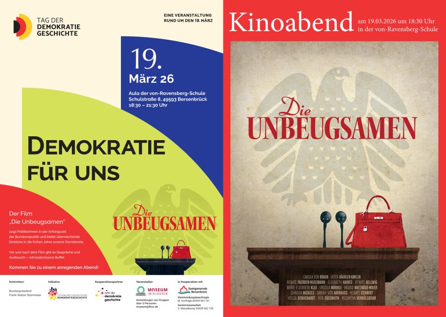 Duo Plakat Demokratie Kinoabend