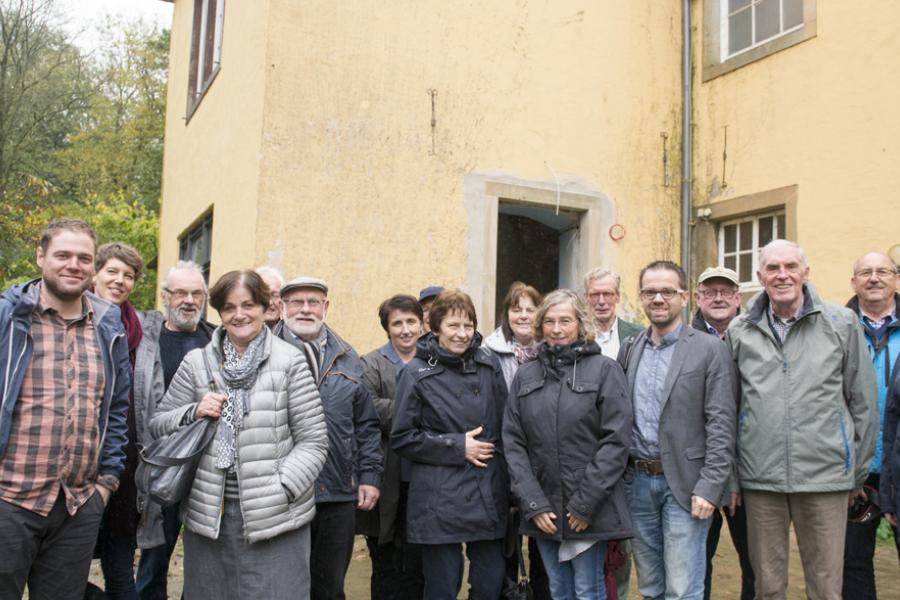 Besichtigung der Baustelle des Museums Bersenbrück