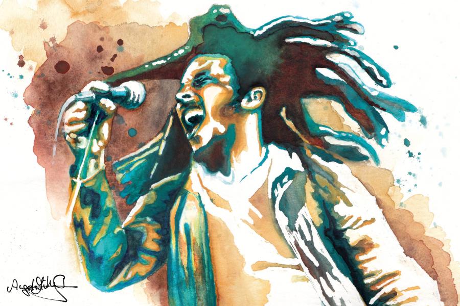 Ab dem 23.7.2022 neue Sonderausstellung "Marleyville: Die Bob-Marley-Sammlung"