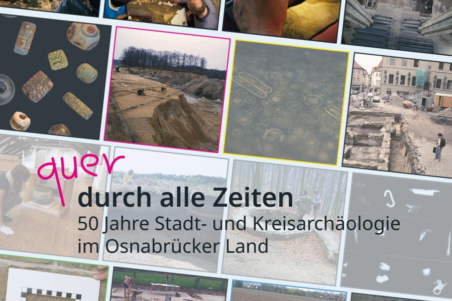 Plakat Quer durch alle Zeiten Ausstellung